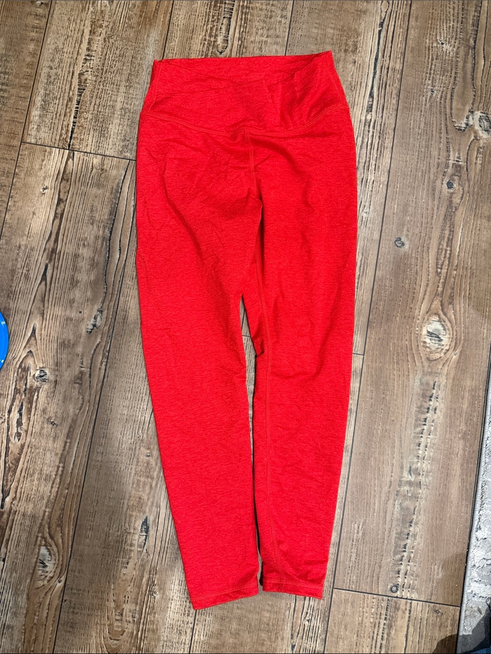 Red Active Leggings - Comfortable Stretch Bottoms